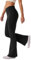 Glacspyg Damen Hose High Waist Schlaghose Bootcut Flared Yogahose Bauchtraining Elastische Freizeit Laufhose Schwarz XL