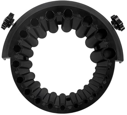 LUMOOM Afilador de brocas, 2 hasta 13 mm, brocas para taladro de 125 mm, amoladora angular, afilador de brocas multiuso, accesorio de lijadora para taladros antiguos (negro)