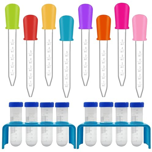 Potion Making Kit Children Set,18 PCS Potions Kit for Kids, Test Tubes with Stand, Pipettes for Children for Creative Science Experiments Educational Home Science Experiment Kit