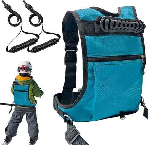 Générique Harnais D’entraînement De Ski – Sangle De Snowboard pour Enfnts, Sangle D’entraînement De Snowboard pour Tout-Petits | Harnais Absorbant Les Chocs pour Garçons, Filles, Débutants