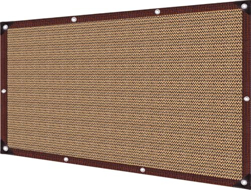 Schattierungsnetz,Schattiernetz mit ösen,80% UV-Beständiges Schattennetz für gewächshaus, Wiederverwendbar Sonnennetzfür Garten Pflanze Gewächshaus Scheune Außen Hof 1X2M