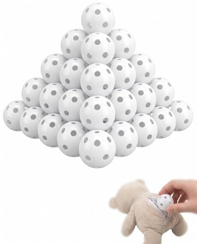 YIPFEN 40 pcs Pelotas Sonajero Sonajeros de Plástico Sonajeros Juguetes para Bebés