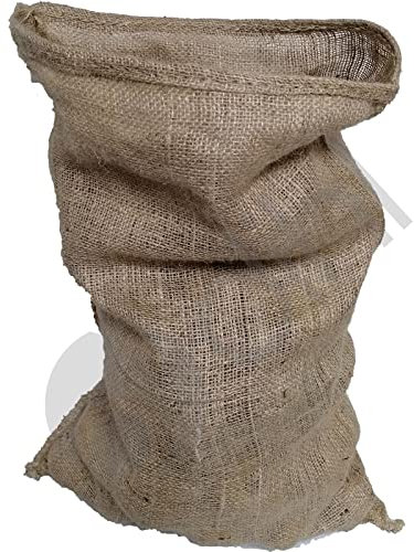 Dihl Sacchetti di iuta per patate vegetali, resistenti, 40 cm x 60 cm, confezione da 5, resistenti agli strappi, naturali e biodegradabili