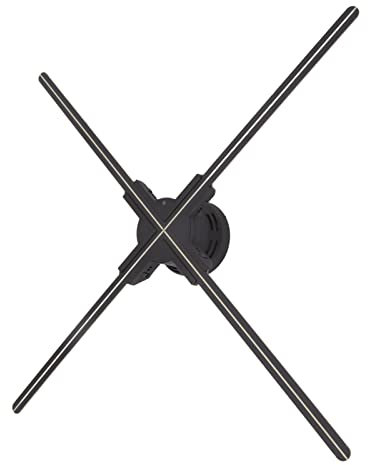 3D Hologram Fan, Hologram Projector, 3D Hologram Projector Multiple Media Formats App Control 22.05 Inch for Advertising Display (UK Plug)