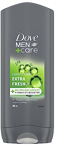 Dove Men+Care Extra Fresh Duschgel, 400 ml x 6 stycken