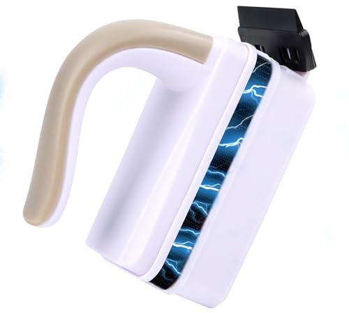 Aquarium Magnet Scheibenreiniger Aquarium Glasreiniger mit Abnehmbarem Schabern, Aquarium Reinigungs Magnet Bürste für Fischglasbecken (S)