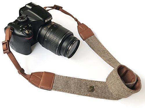 Alled Camera Strap, Removable Shoulder Neck Strap Quick Release Shoulder Strap for All Cameras DSLR Canon Nikon Sony Lumix Olympus Pentax Kodak Vintage Camera Strap