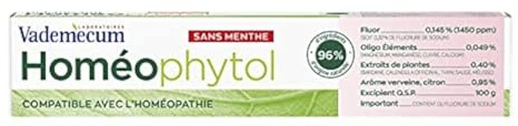 VADEMECUM - Dentrifrice Homéophytol Tube 75Ml - Lot De 4 - Vendu Par Lot