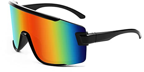 FEISEDY Sport Sonnenbrille Herren Radsportbrillen Damen Sportbrille UV400 Schutz Fahrradbrille für Radfahren Biking Laufen Basketball Tennis Outdooraktivitäten B2944