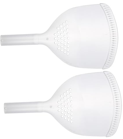 DOITOOL 2 Stück Friseur Gesichtsmaske Mit Zähnen Haarfärbeschutz Leichtes Material Langlebig Für Friseursalons Und Zuhause