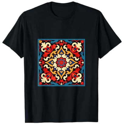 Traditional Kazakh Pattern T-Shirt