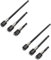 Qerwsdty 2 Sets Hexagon Quick Release Self-Locking Extension Rod Drill Driver Screwdriver Tool