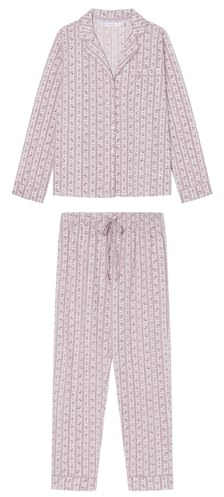 Women'secret Pijama Masculino de Manga Larga Colección Daily Rose