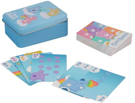 Care Bears Playing Cards Tin - Officially Licensed Care Bears Product | 52 Playing Cards Plus Jokers • Custom Care Bears Artwork Throughout • Collectible Storage Tin Included