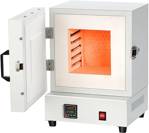 2 000 W ljudugn 1150 ℃ stängd ugn för metallsmältning, smyckestillverkning, keramikglasering och gör-det-själv-projekt