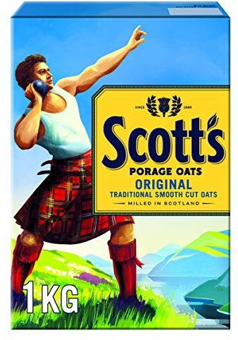 Scotts gröt havre 1 kg (förpackning med 12)