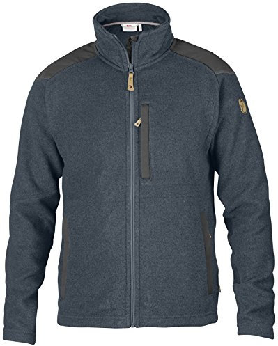 Fjällräven Herren Buck Fleece Fleecejacke, Graphite, XXL