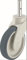 BLICKLE LENKROLLE MIT ZAPFEN LWKX-TPA 126G-ZAX55. MIT GLEITLAGER. DURCHMESSER 125 mm