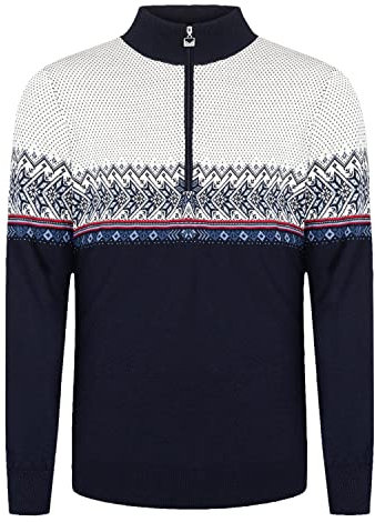 Dale of Norway Hovden Men’s Sweater 100% Merino Wool Knit Men’s Ski Sweater