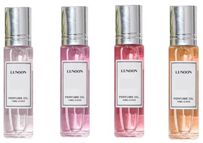 Eau De Toilette Spray, Pomegranate Fruit, Peony, Orange Blossom Jasmine and Notes, Women's Travel Size Body Fragrance Spray, Naturally Sweet Floral Notes, Pack of 4 Bottles