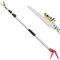 FLORA GUARD sécateur télescopique 1,4–3,05 m pour branches et rameaux frais, scie à arbre avec dents SK5 3D pour travailler sur de longues distances et sécateur à fruits pour le jardin et l'extérieur