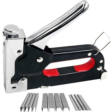 Pistola Sparachiodi, U/t/d Type 3 in 1 Multi tool Nail Staple Gun Furniture Stapler Tools for Furniture Wooden Door Upholstery Frame Rivet Tool