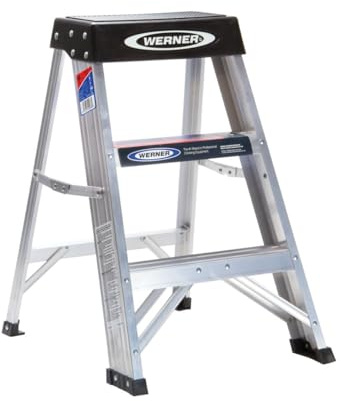 Werner 150B 2 Step Aluminum Step Stool