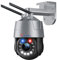 30X Optischer Zoom 5MP Ctronics 3G/4G LTE Überwachungskamera Aussen mit SIM-Karte, PTZ IP Kamera Outdoor mit Auto Cruise/Tracking/Zoom, 150m Nachtsicht, Personenerkennung, 2-Wege-Audio Metal/Cloud