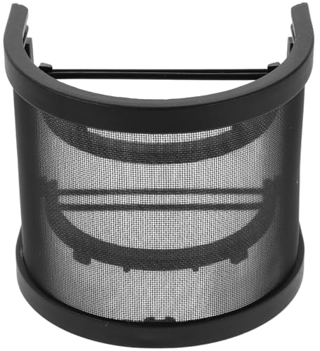 CORHAD Filtro Anti-pop per Microfono a Condensatore a Forma di U Schermo Antivento in Metallo Nero Grande per Microfono da Studio per Streaming e Registrazioni Podcast