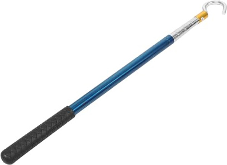 GALPADA Set Gancio di Trazione per Scale Retrattili da Soffitta con Asta Telescopica 45-150 Cm, Maniglia Ergonomica e Accessori Regolabili per Apertura Porte Garage e Accesso Soffitti