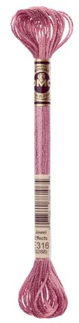 DMC Sticktwist metalliserad 8 m E0316 8 m