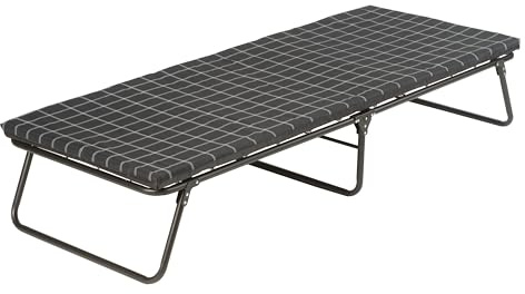 Coleman ComfortSmart Big & Tall Cot with Mattress Pad, Folding Steel Camp Bed with Plush Pad for Comfortable Sleeping, Great for Camping, Lounging, Elevated Sleeping, Guests, & More