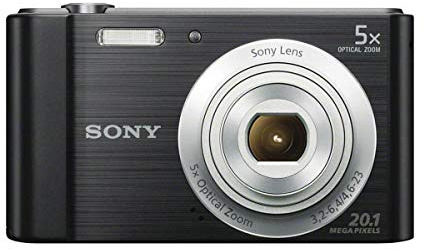 Sony DSCW800/B 20.1 MP Digital Camera (Black)