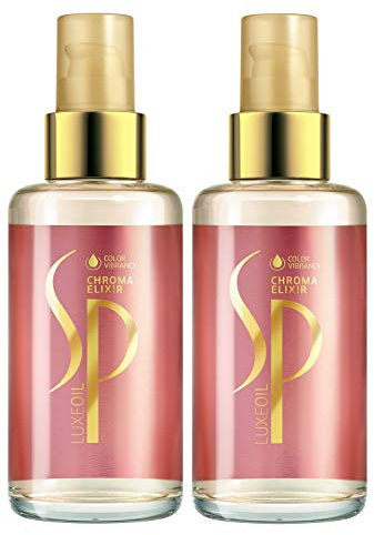 2er System Professional SP Wella Chroma Elixir Haaröl Oil mit brillantem Keratin Schutz 100 ml