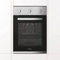 CANDY FCP602X Forno Elettrico da Incasso Ventilato, Capacità 65 Litri, Funzione Grill e Pizza, 8 Programmi, 59.5x59.5x56.8, Acciaio Inossidabile e Vetro,Nero, Classe A+