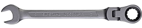 SW-Stål 03530L-13 Ledspärrnyckel 13 mm - Ringspärrnyckel med 72 Tänder