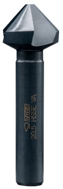 BAER HSSE-VAP - Svasatore conico a 90°, 10,4 mm (per M 5) – per acciaio inox – Svasatore svasato