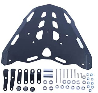 avdb-moto Top Case Carrier Luggage Plate Rear Rack Compatible with DUCATI Multistrada MTS 1260 2018-2020, MTS 950 2017-2021, 1260 PIKES PEAK 2018-2020, MULTISTRADA V2 / V2S 2022-2024 (Aluminium)