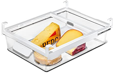 OXO Good Grips Fridge Undershelf Drawer 14 in - for Deli Meat, Cheese, Produce and More