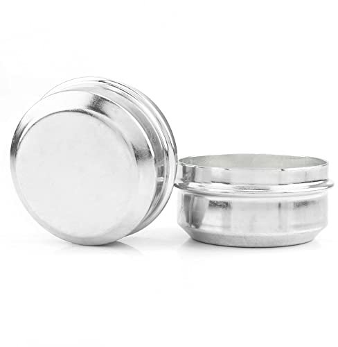 RhinoTuning 2 Stück Satz 62mm Staubkappe Fettkappe OD 67mm ID 62mm Schutzdeckel Radnabe Kompatibel mit Lastkraftwagen/Anhänger/Boote (Chrom)