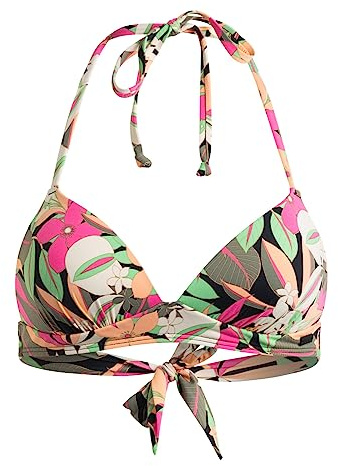 Roxy Printed Beach Classics Top bikini con collo halter da Donna