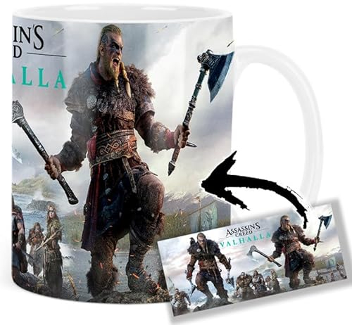 Assassins Creed Valhalla Eivor Tasse Keramikbecher Mug