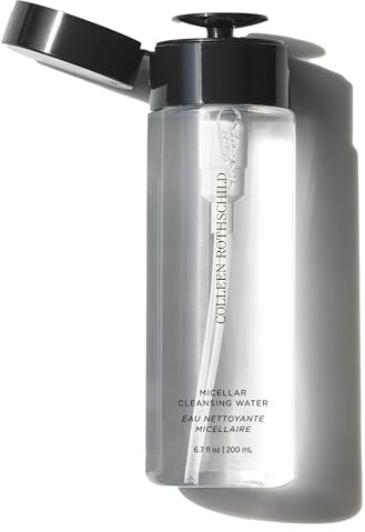 COLLEEN ROTHSCHILD Micellar Cleansing Water | Makeup Remover | Cleanser | Gently Purifies, Nourishes & Revitalizes Skin (6.7 fl oz)