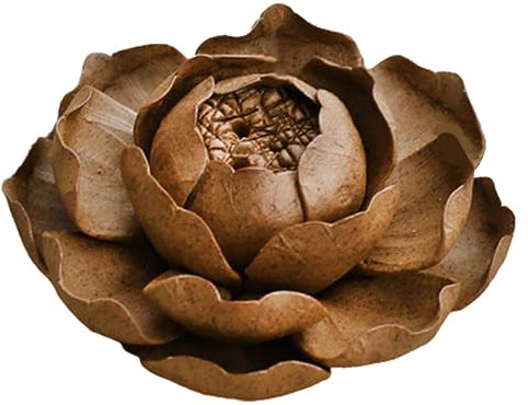 IMIKEYA Brûleur Céramique Lotus Support Zen pour Bâtons De Santal Décoration Intérieure pour Et Ambiance Relaxante