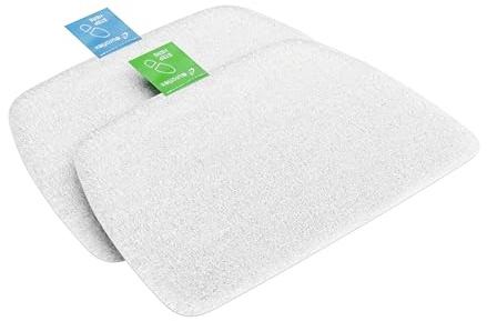 Euroflex Vapour EZ Glide™ 3-Ply Microfiber Cleaning Pads, 2 Pack