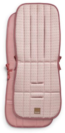 Elodie Details Universelle Kinderwagen Sitzauflage Wendbar Gepolstert und Waschbar Einlage Kinderwagen CosyCushion Buggy Auflage - Embroidery Anglaise Pink