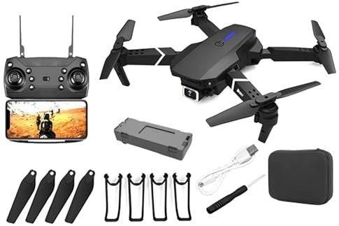 YSAMAX GPS Drone E88 RC Quadcopter Aircrafts, Foldable And Compact Structure, Blend Of Advanced Technology, Intelligent Flight Modes, Smooth And Effortless Navigation