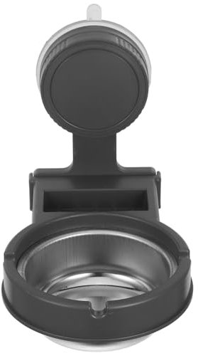 Ciieeo Posacenere Da Parete Posacenere Da Bagno Con Ventosa In Acciaio Per Sigarette Per Bagno Wc Uffici Domestici Hotel Ristoranti Bar