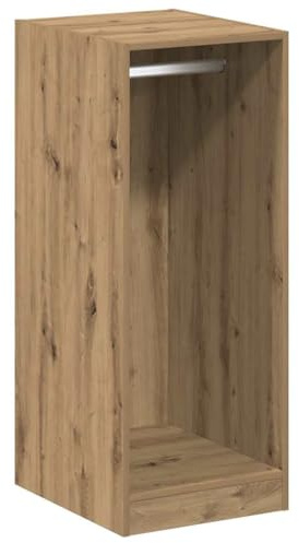 vidaXL Garderob Artisan-ek 41 x 48 x 102 cm Konstruerat trä