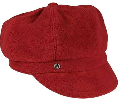 LOEVENICH Gorro de globo a prueba de viento | 100% poliéster | talla única | mujer | boina, burdeos, Talla única